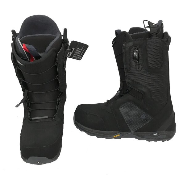 NEW $350 Burton Imperial Snowboard Boots! Size 9 Black Speed Zone Laces - Picture 1 of 2